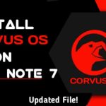 Install Corvus OS on Redmi note 7