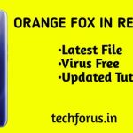 Install Orange Fox Recovery in Realme 6