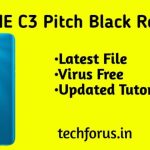 Pitch Black Recovery in Realme C3